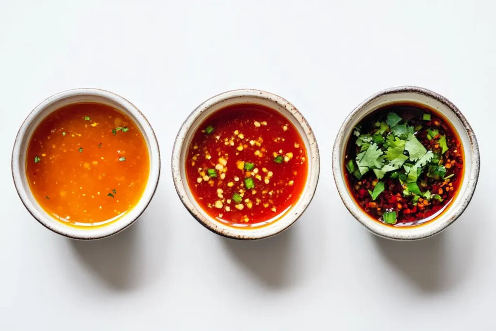 Creative honey butter chicken sauce options