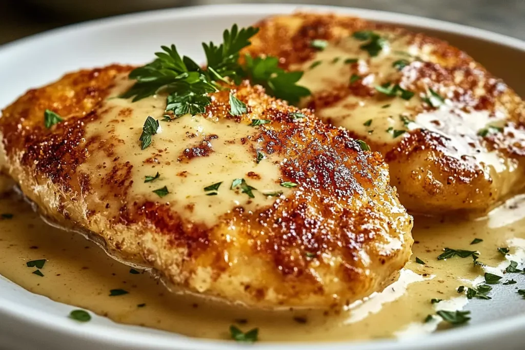 crispy Longhorn Parmesan Crusted Chicken