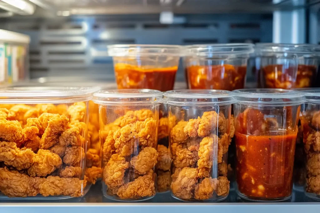 Storing and reheating honey butter chicken