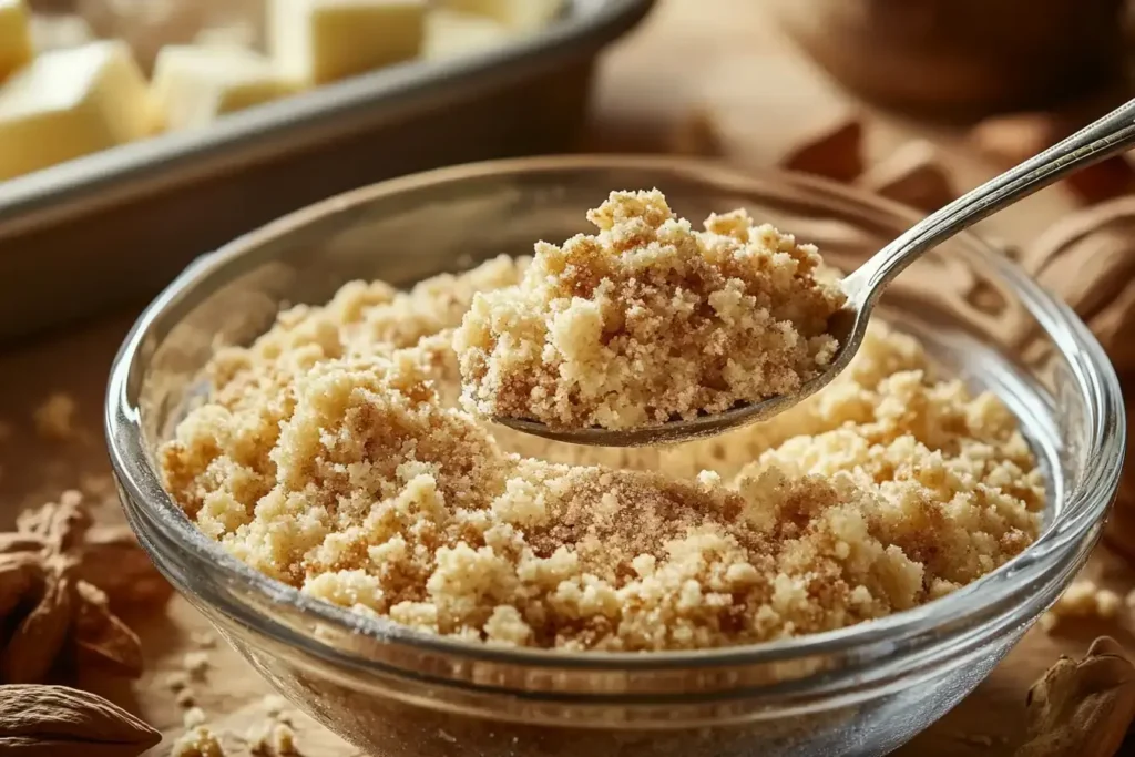 Brown Sugar And Butter Streusel Topping, Light And Airy, Perfect For Gilmore Girls Coffee Cake Cookies.