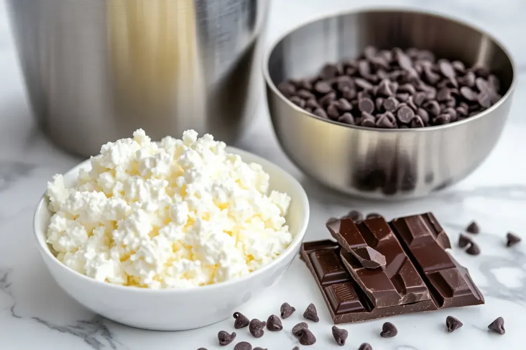 Cottage Cheese And Dark Chocolate Ingredients