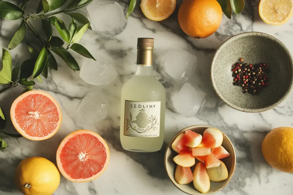 Curated Ingredients For A Sophisticated Seedlip Grove Drink