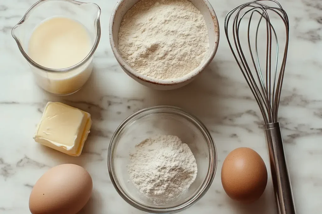 Essential Ingredients For Making Mini Waffles