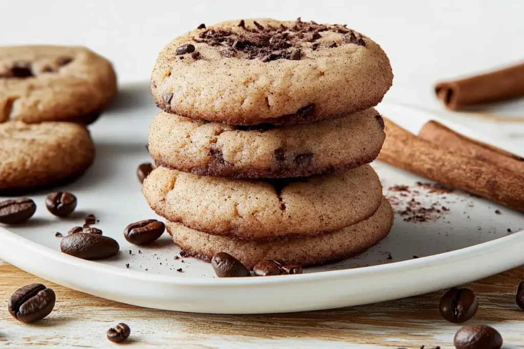 Golden Coffee Cake Cookies With Cinnamon Streusel Topping