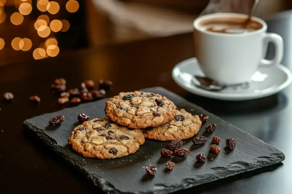 Serving Cookies With Chai Latte