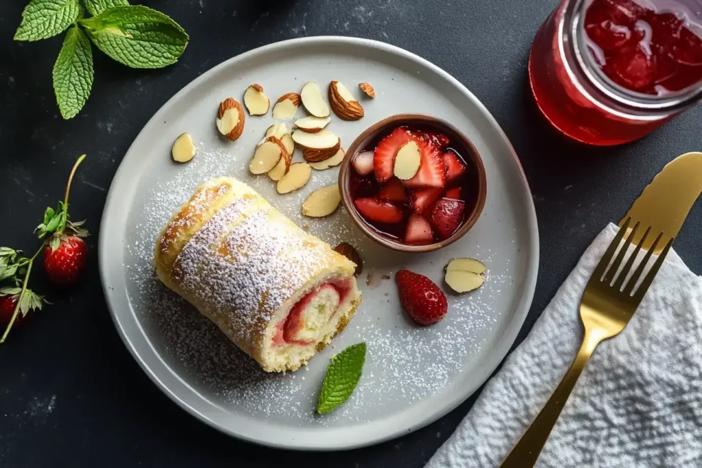 The Best Sides And Drinks For Strawberry Shortcake Rolls.