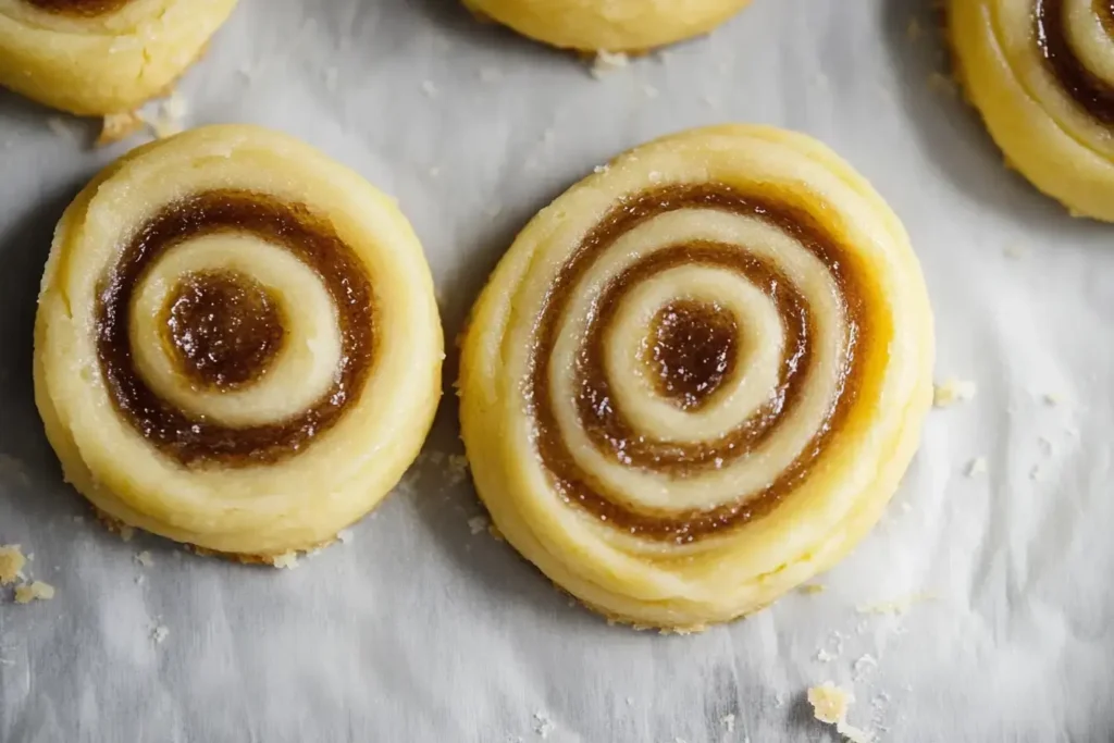 The Swirl Technique For Babka Cookies With Brown Butter Addition.