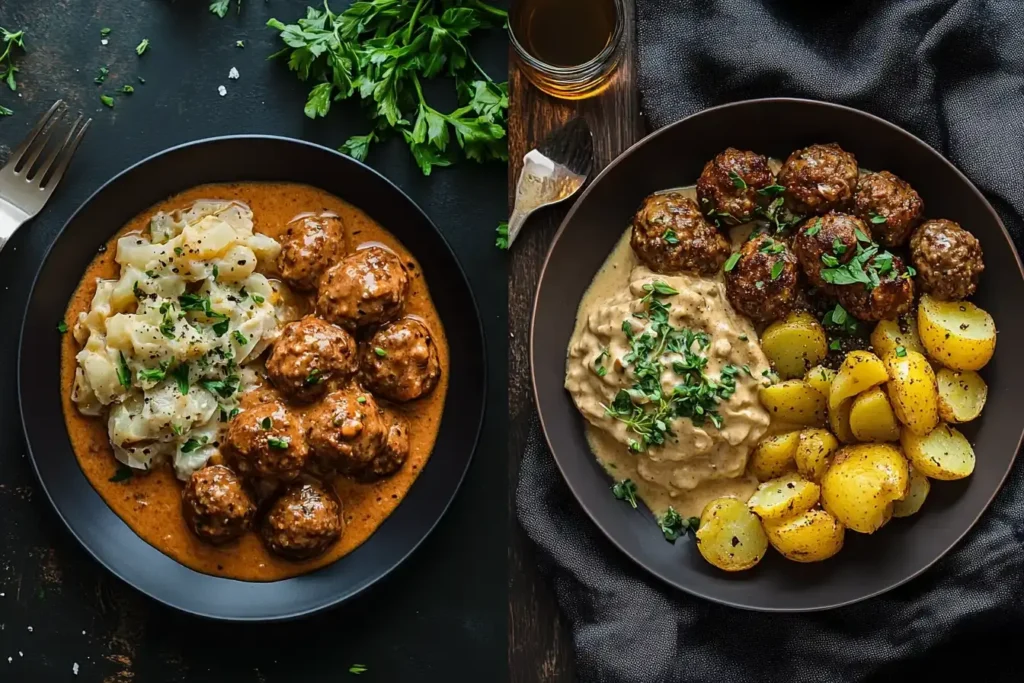 Unique Variations Of Beef Stroganoff Meatballs.