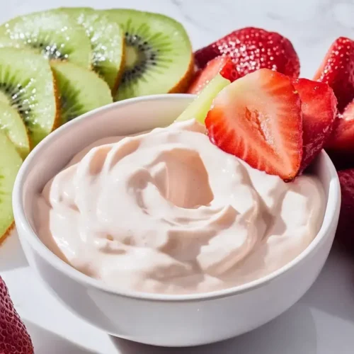 Creamy Yogurt Fruit Dip Recipe