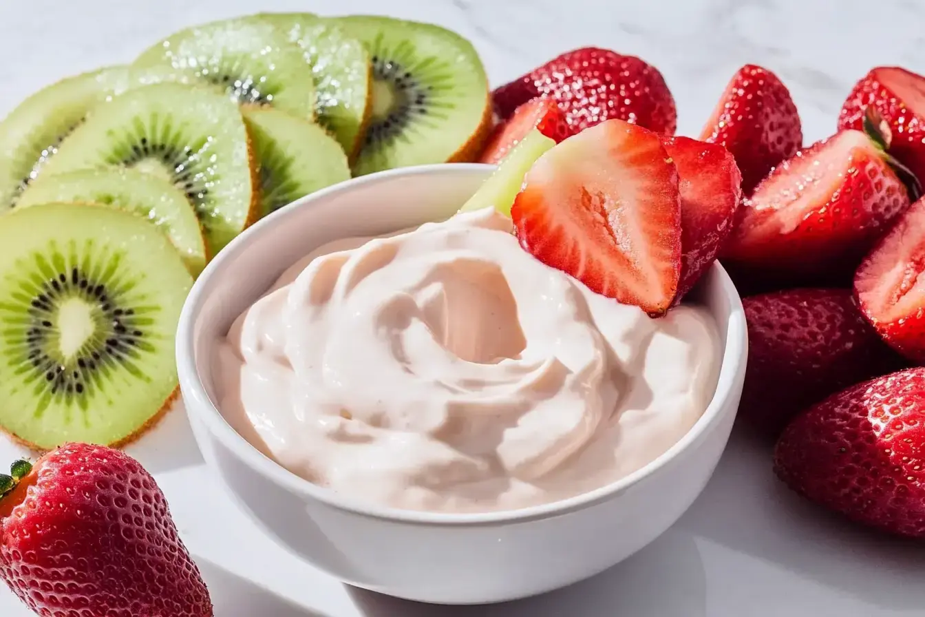 Creamy Yogurt Fruit Dip Recipe