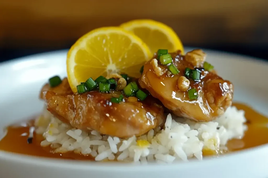 Nutrient-Dense Calamansi Chicken Over Jasmine Rice