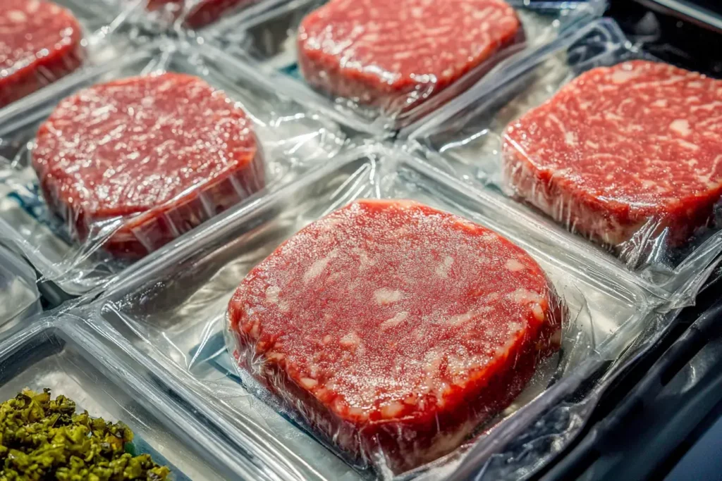 Properly Frozen Wagyu Beef Patties For Long Term Storage
