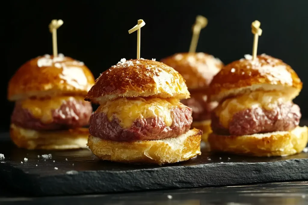 Wagyu Beef Sliders Bites