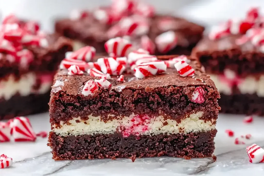Fudgy Peppermint Brownies