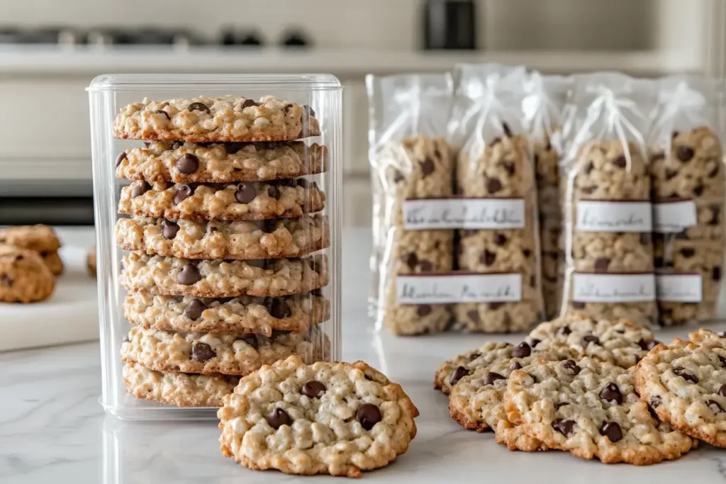 Storage Methods For Rice Krispie Chocolate Chip Cookies